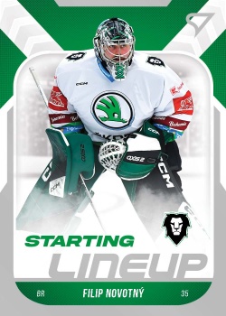 Filip Novotny Mlada Boleslav Tipsport ELH 2022/23 SportZoo 2. serie Starting LINEUP #SL-19
